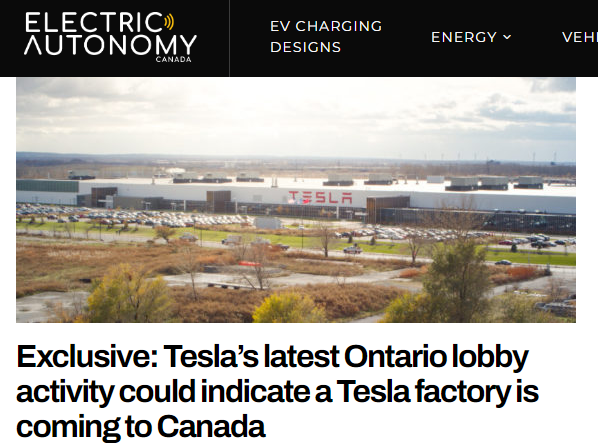 （来源：加拿大当地媒体Electric Autonomy）