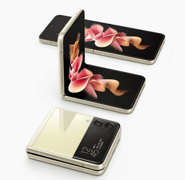 三星Galaxy Z Flip3折叠屏手机