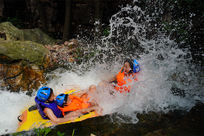 河北邢台:太行深处 乐享漂流|邢台市_新浪财经_新浪网