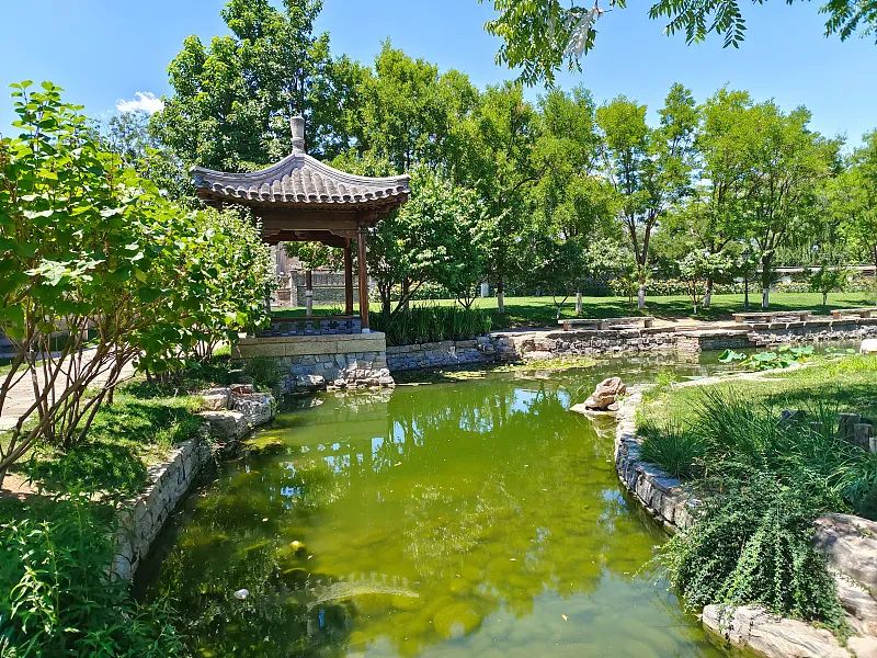 三里河公园.(图片来源:视觉中国)