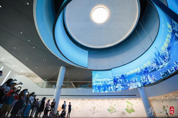 更新改造完成上海城市规划展示馆向公众开放