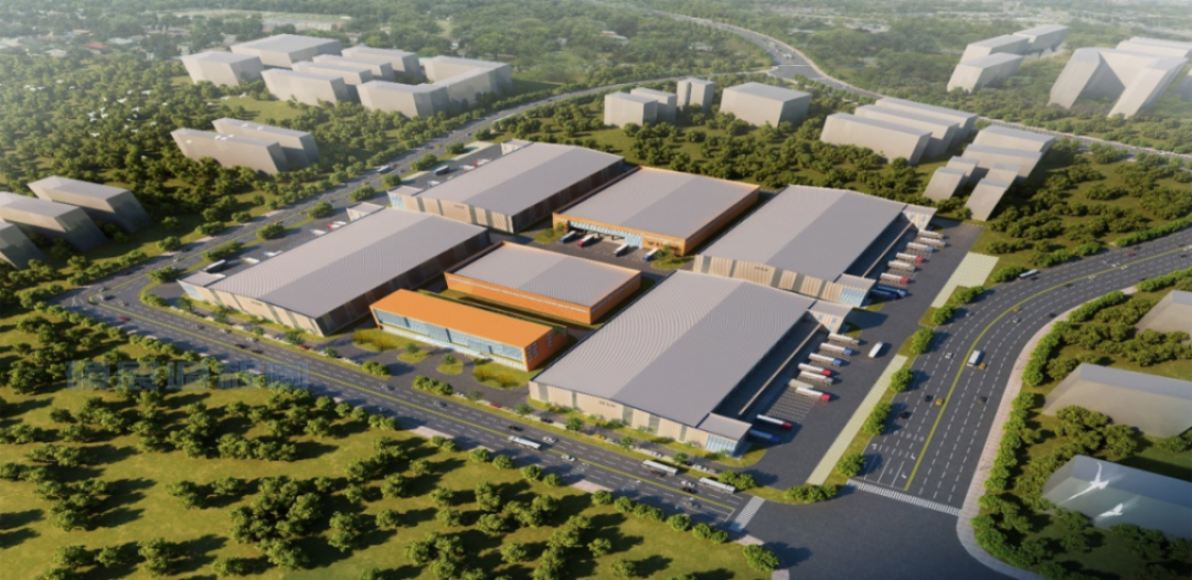 配送中心项目效果图