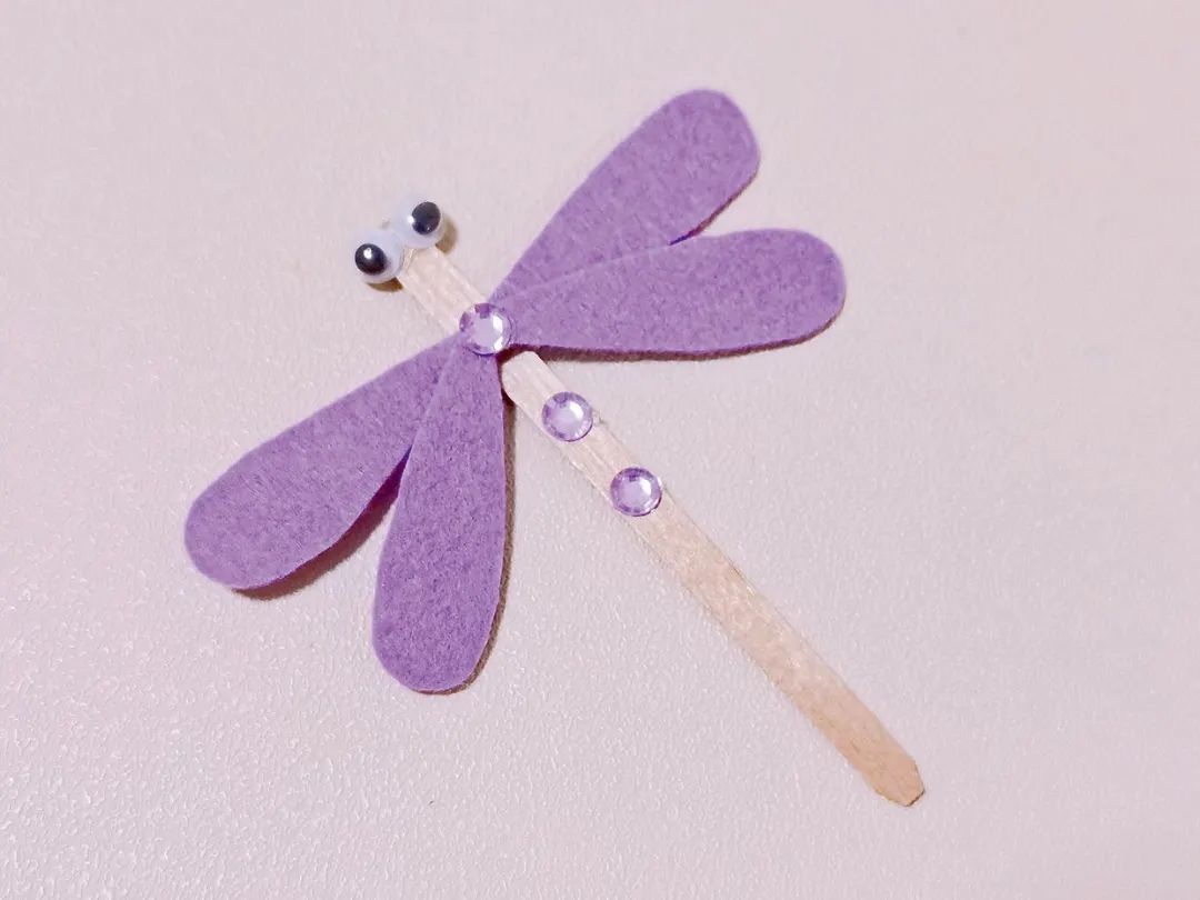 蜻蜓飞舞忙(手工作品) | 向美丽出发