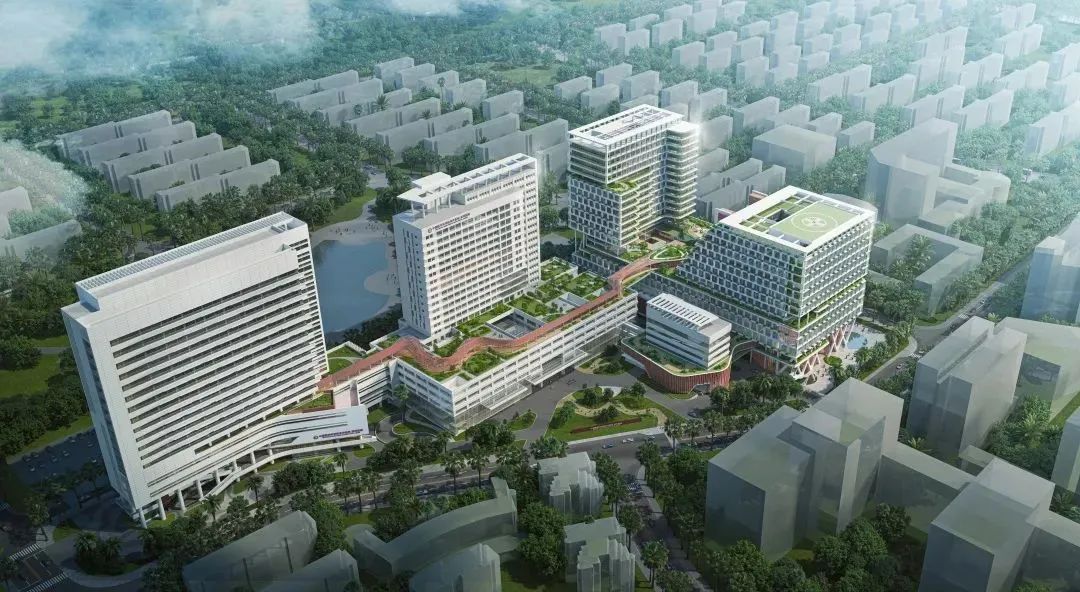 深圳阜外医院二三期完工后效果图