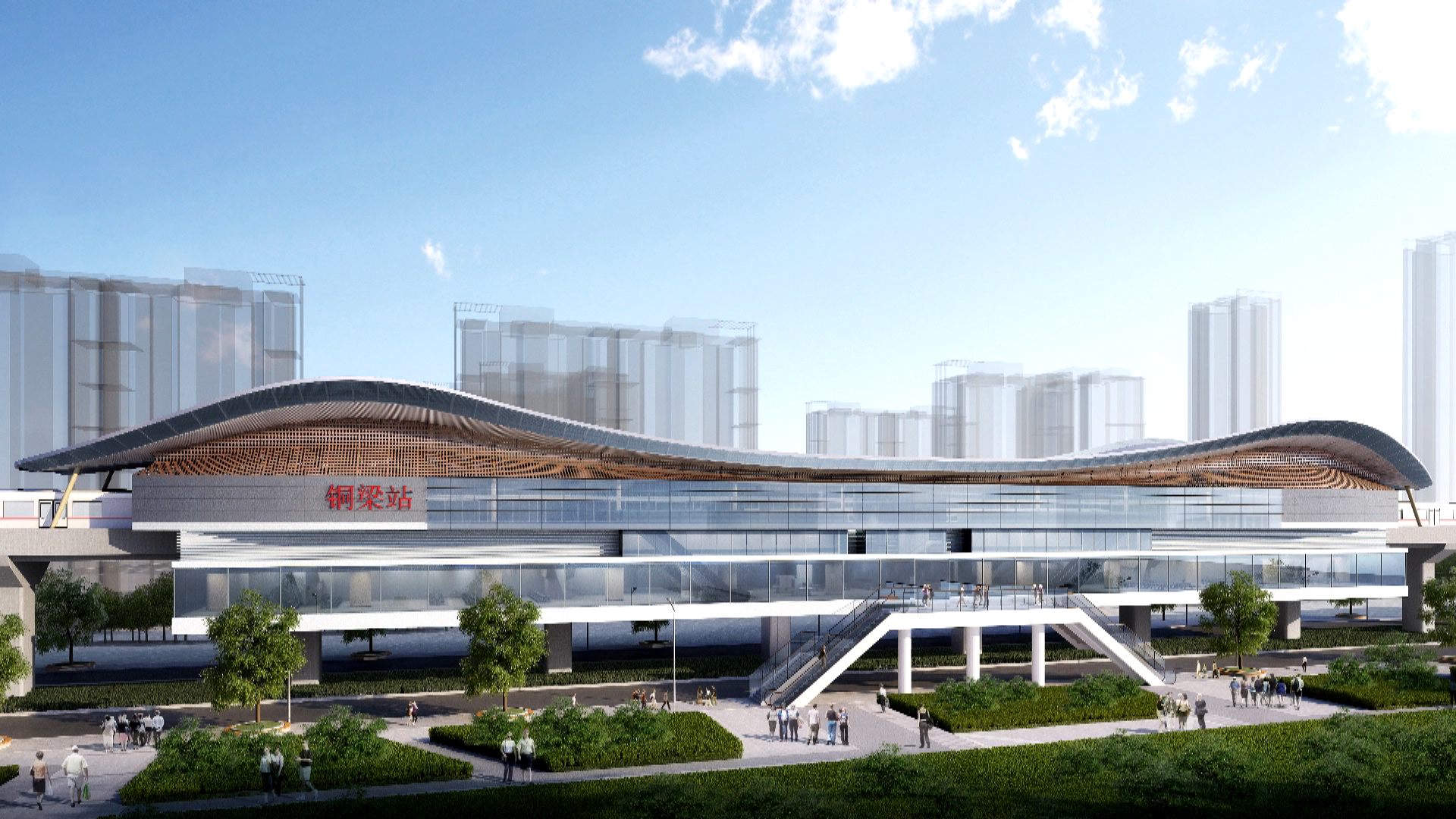 重庆市域快线璧铜线节点工程全力冲刺铜梁站建设|重庆市_新浪财经