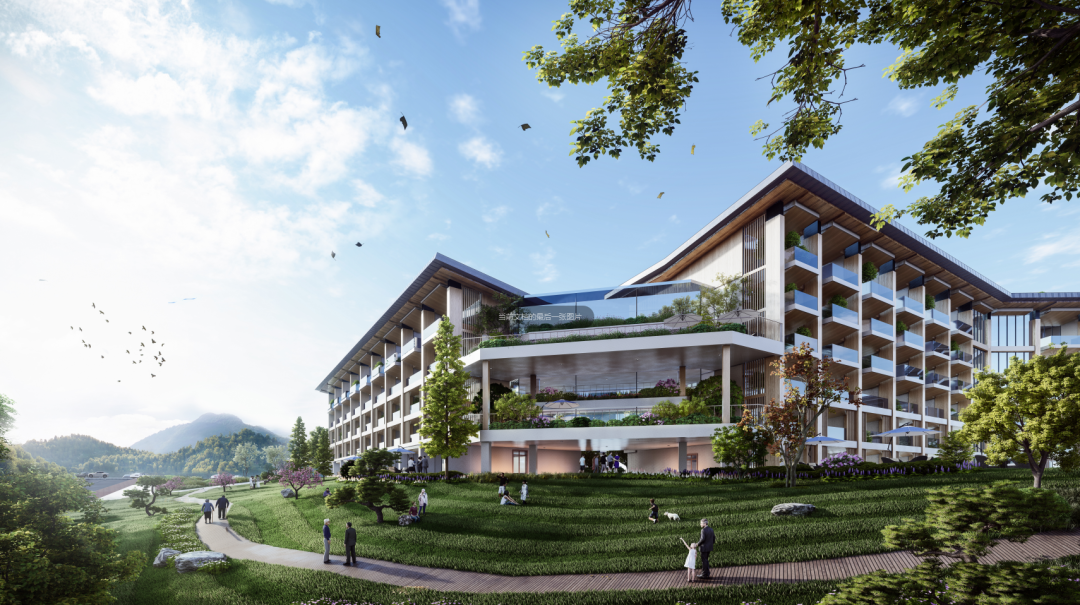 科图设计献上西南医院养老院地标之作中国峨眉山国际康养中心将于2023