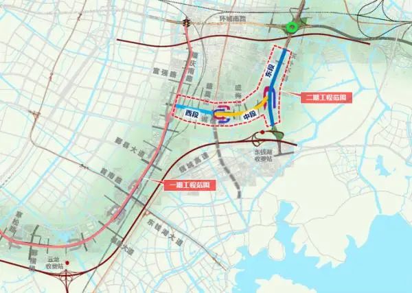 鄞州大道-福庆路(东钱湖段)快速路建设提速_新浪财经_新浪网
