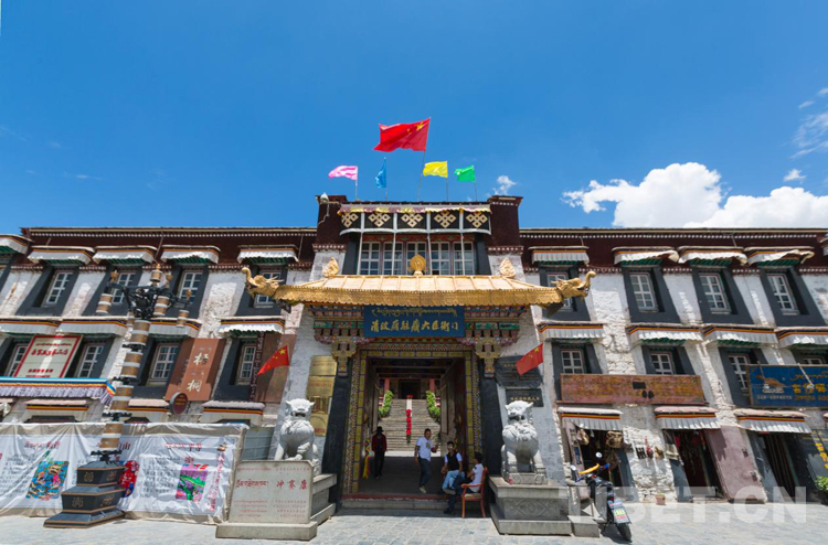 图为清政府驻藏大臣衙门旧址陈列馆 摄影:郑朔