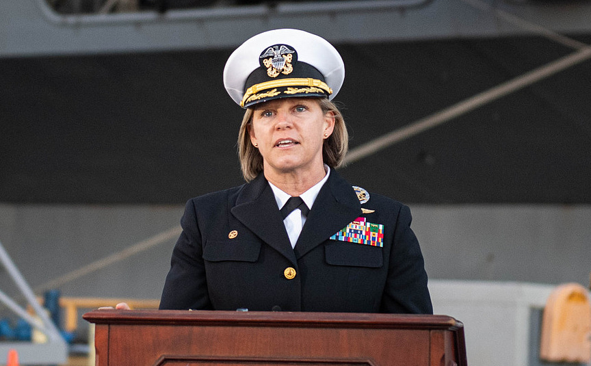 艾米·鲍恩施密特资料图 图自美国海军