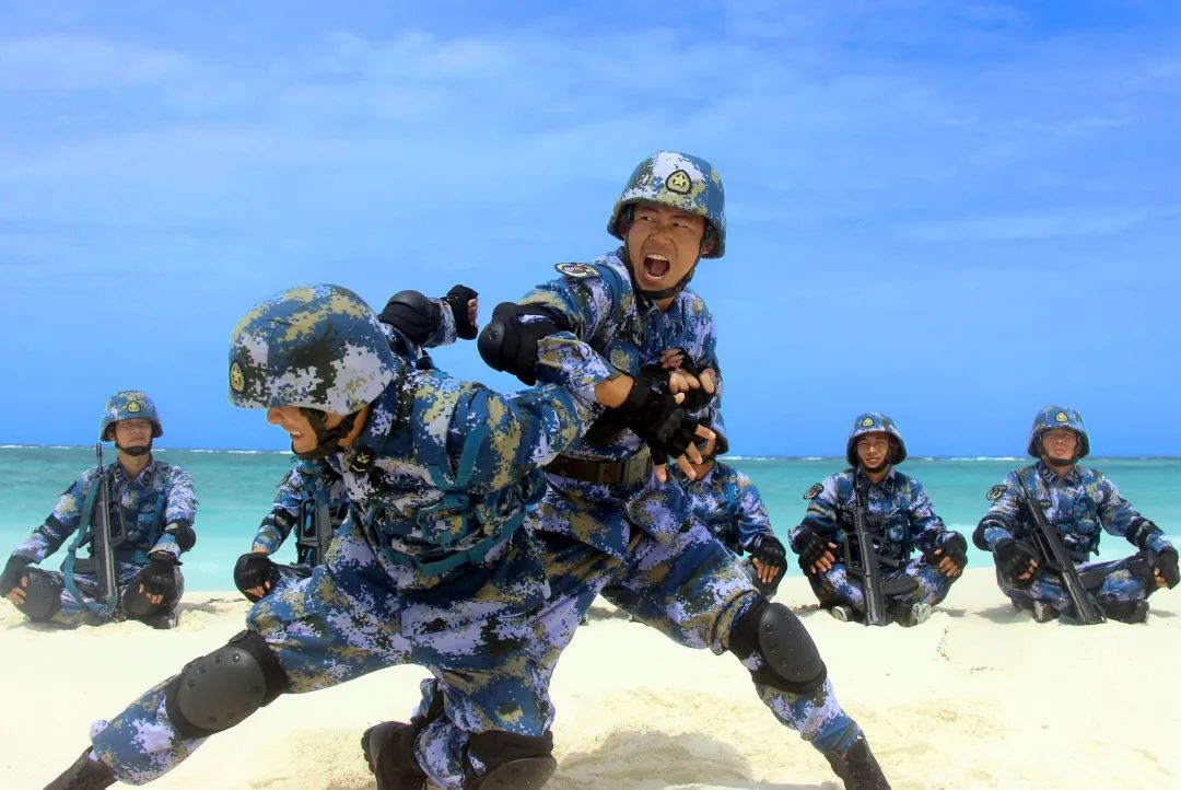 沙子口栲栳岛部队图片