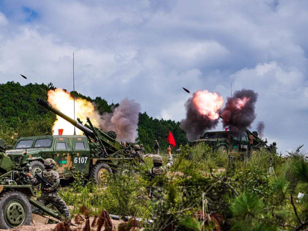 南部战区:战神怒吼!直击炮兵实弹演练现场|炮兵分队_新浪财经_新浪网