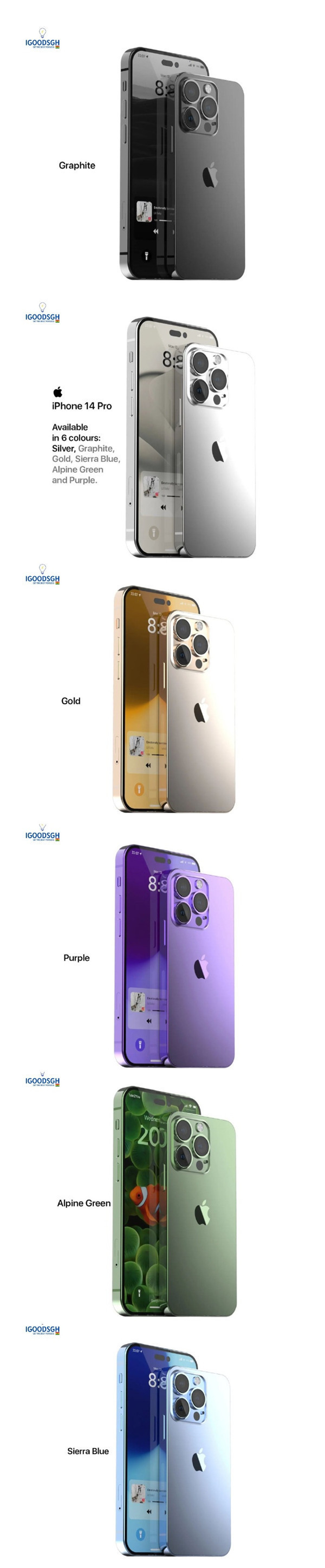 iPhone 14 Pro color matching revealed