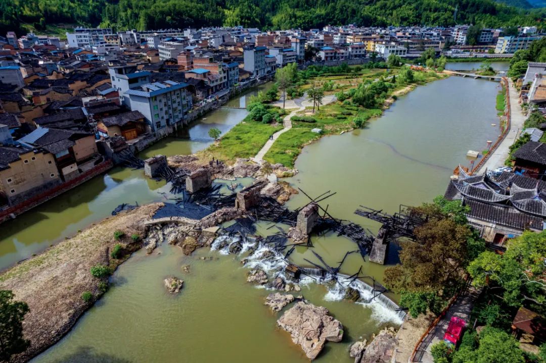 屏南万安桥,2022年8月7日.