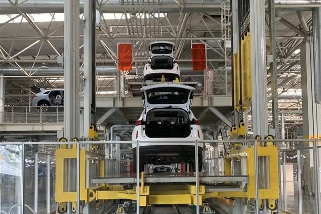 长城汽车徐水基地生产线.闫东利摄