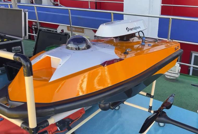 水上支队的高精尖救援器材.资料图