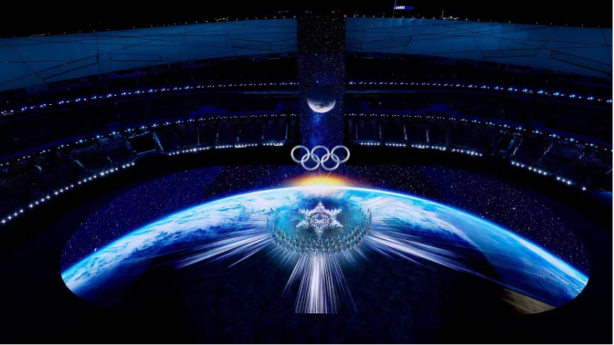 图/北京冬奥会开幕式现场