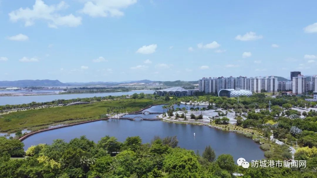 北部湾海洋文化公园.&nbsp;防城港日报全媒体记者 黄虹源 摄