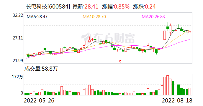 “海外子公司中期盈利增长迅速 长电科技加码车载电子业务