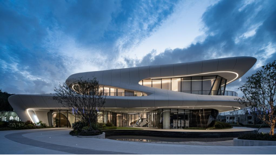 舟山首个未来社区市民中心落址定海城西实景示范区揭开面纱