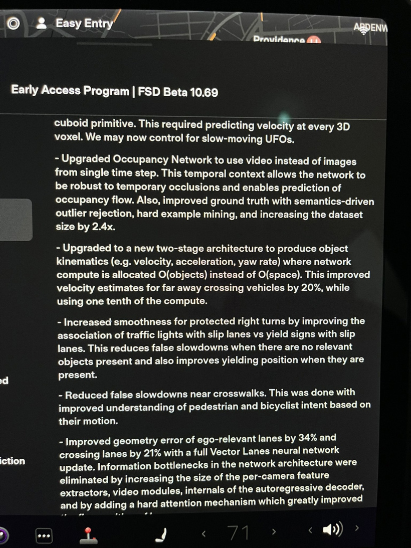 特斯拉发布FSD Beta v10.69更新 带来大量新功能和优化