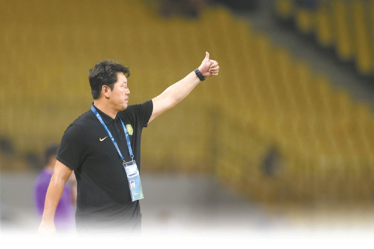 新华社供图 国安队代理主帅隋东亮