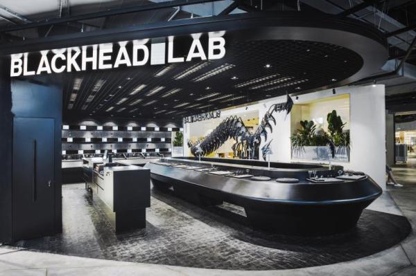 配飾品牌黑頭（BLACKHEAD）首家城市LAB旗艦店。