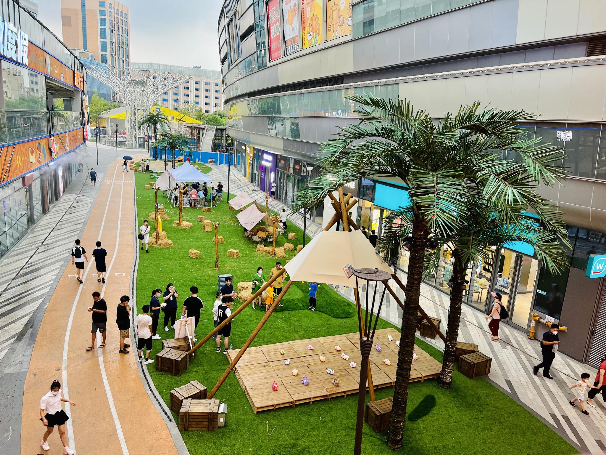 北上海首家室内儿童南瓜子主题街区在静安大融城试营业