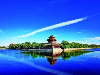 &nbsp;&nbsp;&nbsp;&nbsp;8月22日,北京天气晴好,秋高气爽,故宫角楼