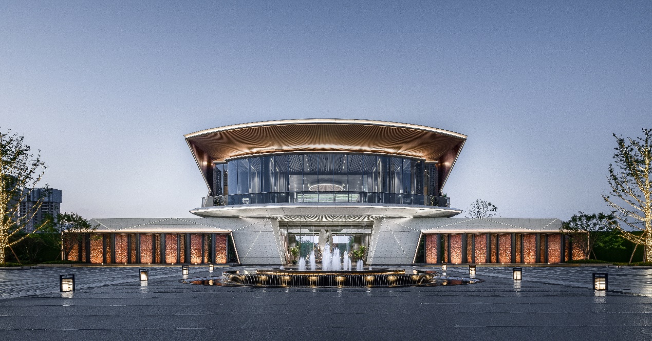 龙湖天璞示范区实景图