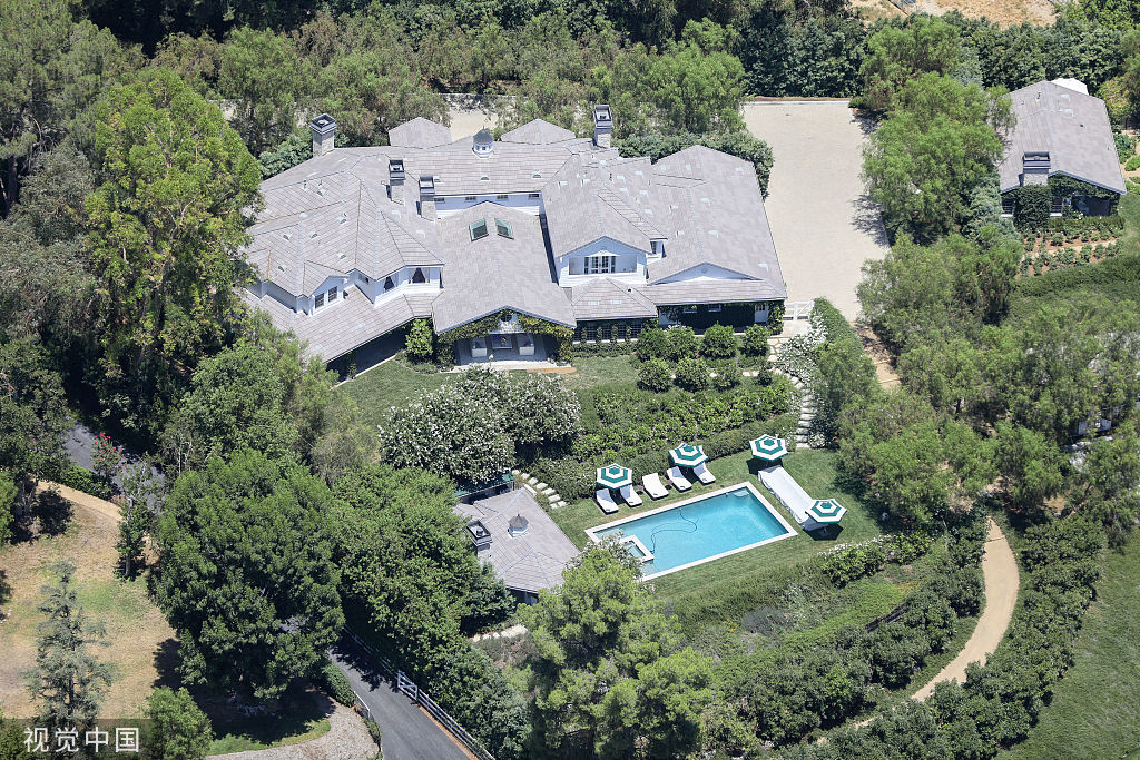 美国加州，史泰龙于2015年购买的10460平方英尺的豪宅。图源：视觉中国