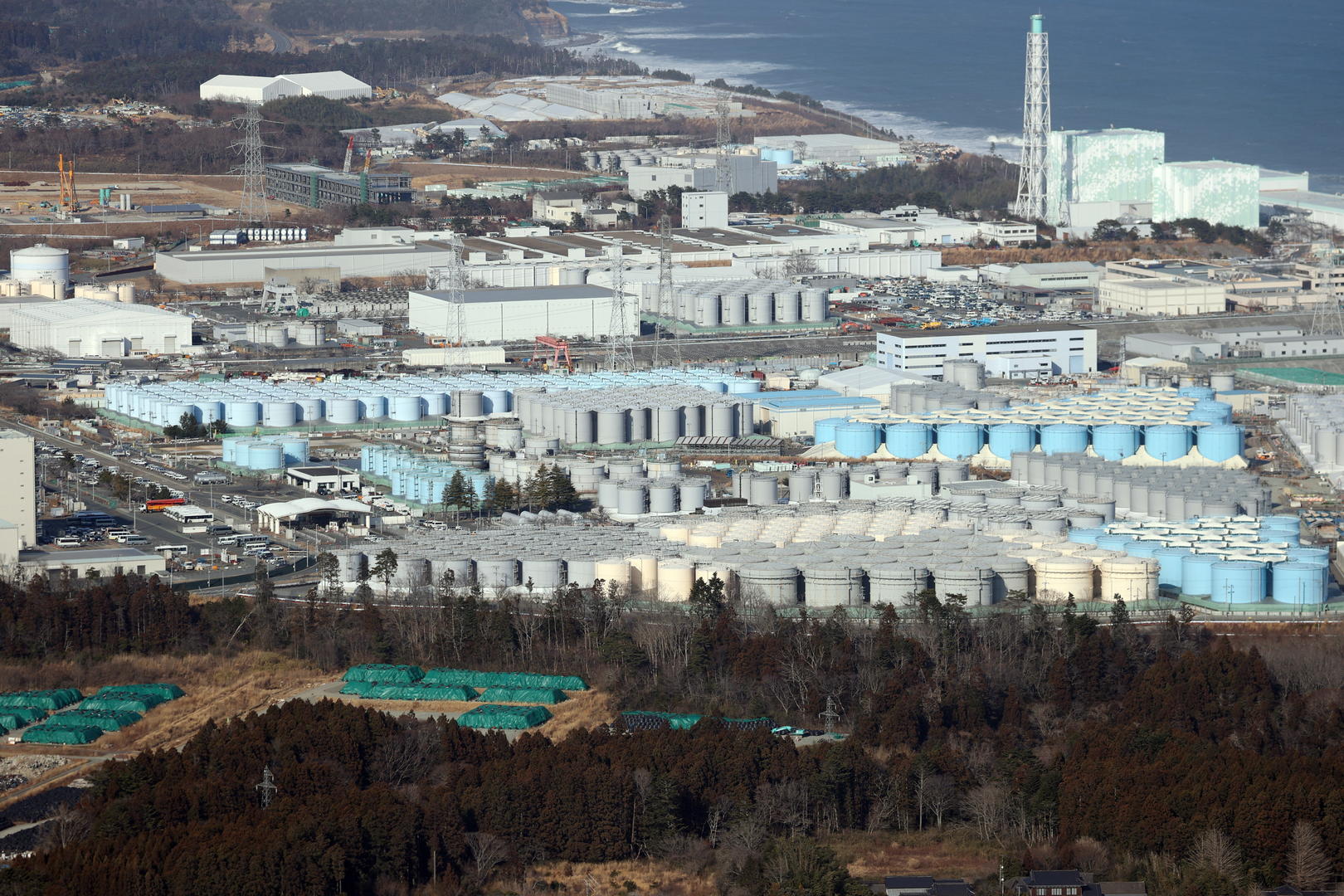 ↑日本福岛核电站（资料图）
