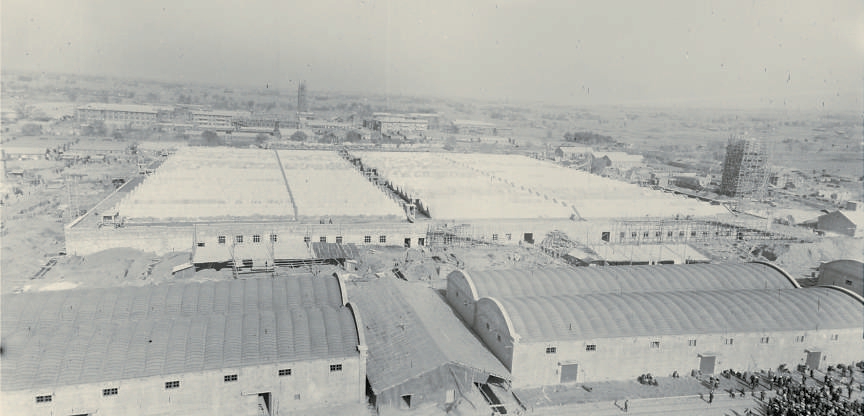 1954年的京棉一厂.叶祖兴/摄