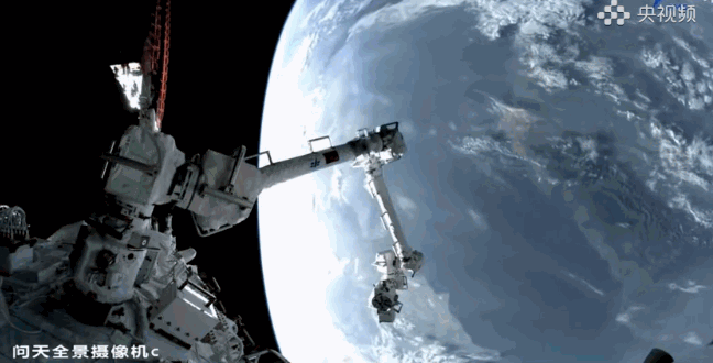 △问天第一视角看到的地球美景