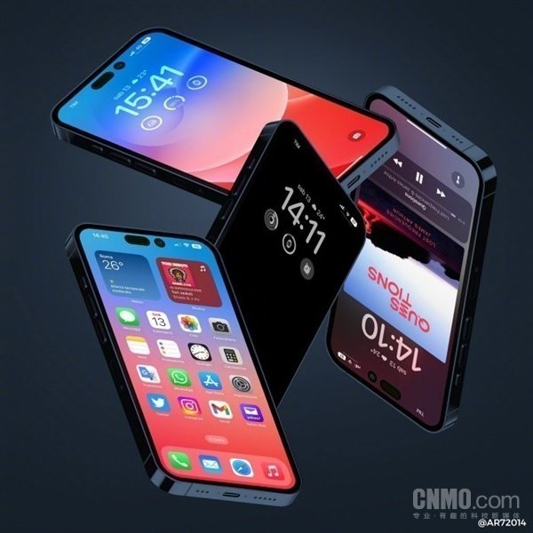 iPhone14Pro渲染圖
