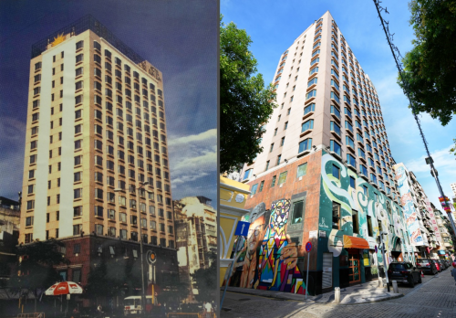 　　左图：新新酒店 右图：HOTEL S 藝舍