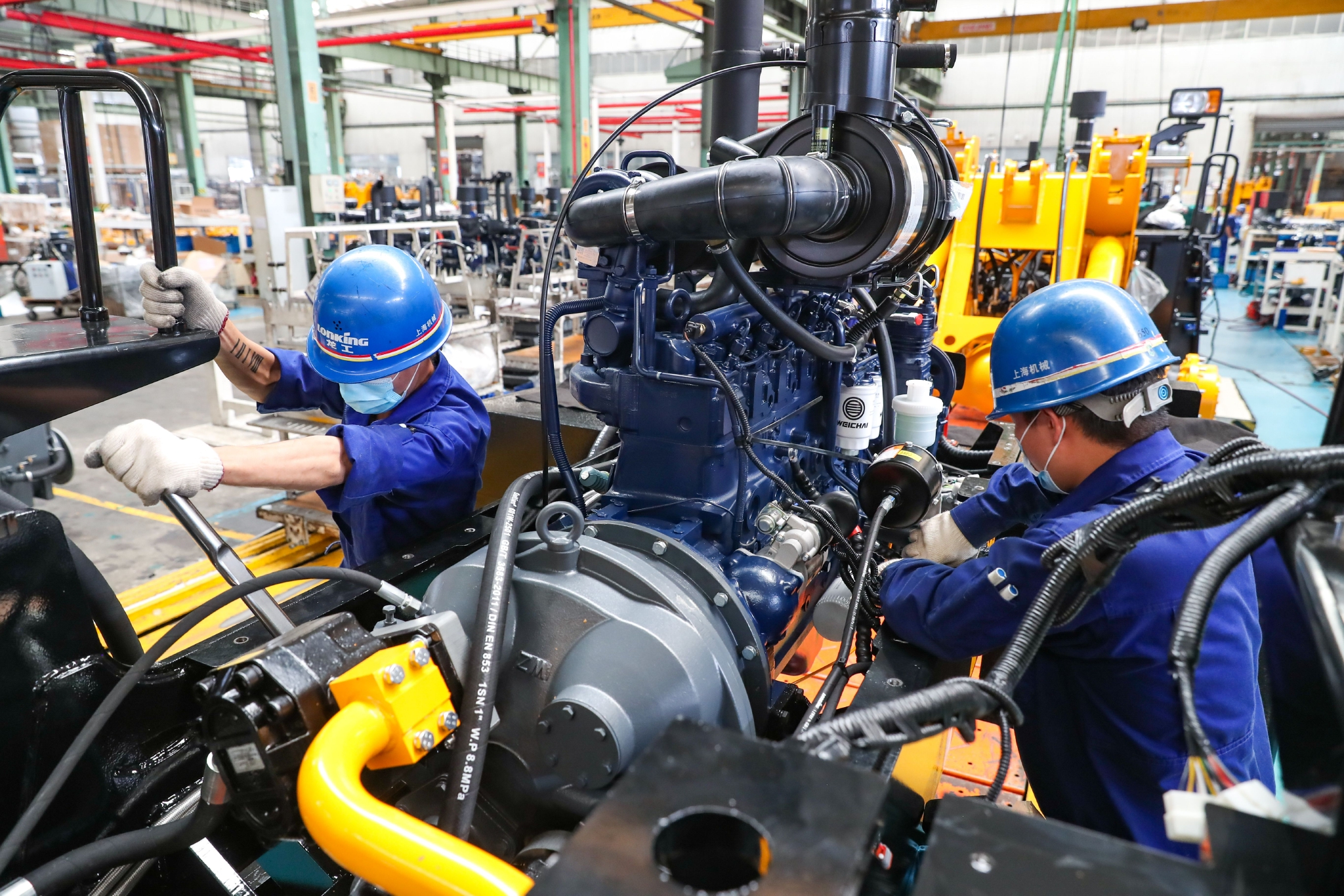 最美生产线丨中国龙工控股有限公司|上海松江_新浪财经_新浪网