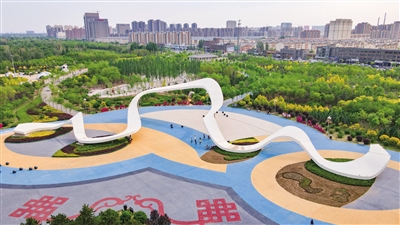 丝路公园"文化轴带:寓文于景 文景交融_新浪财经_新浪网