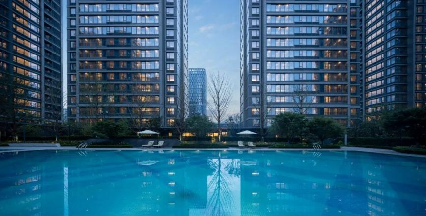 &nbsp;杭州绿城晓风印月实景图