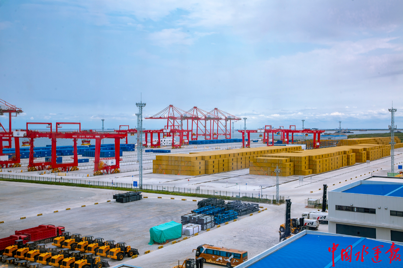 江西首个港口资源整合项目交工验收，九江市彭泽港区公用码头 - 哔哩哔哩