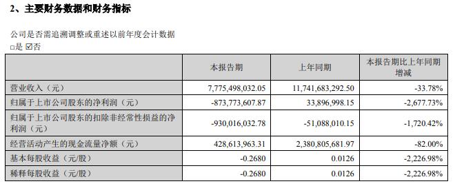 截图来源:欧菲光半年报