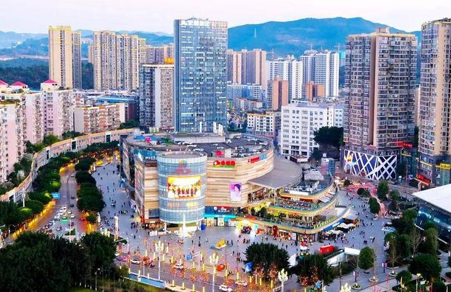 达州罗浮广场商圈