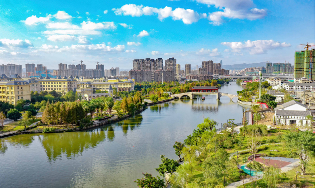 温州市瓯海区城市空镜.陈明铭&nbsp;摄