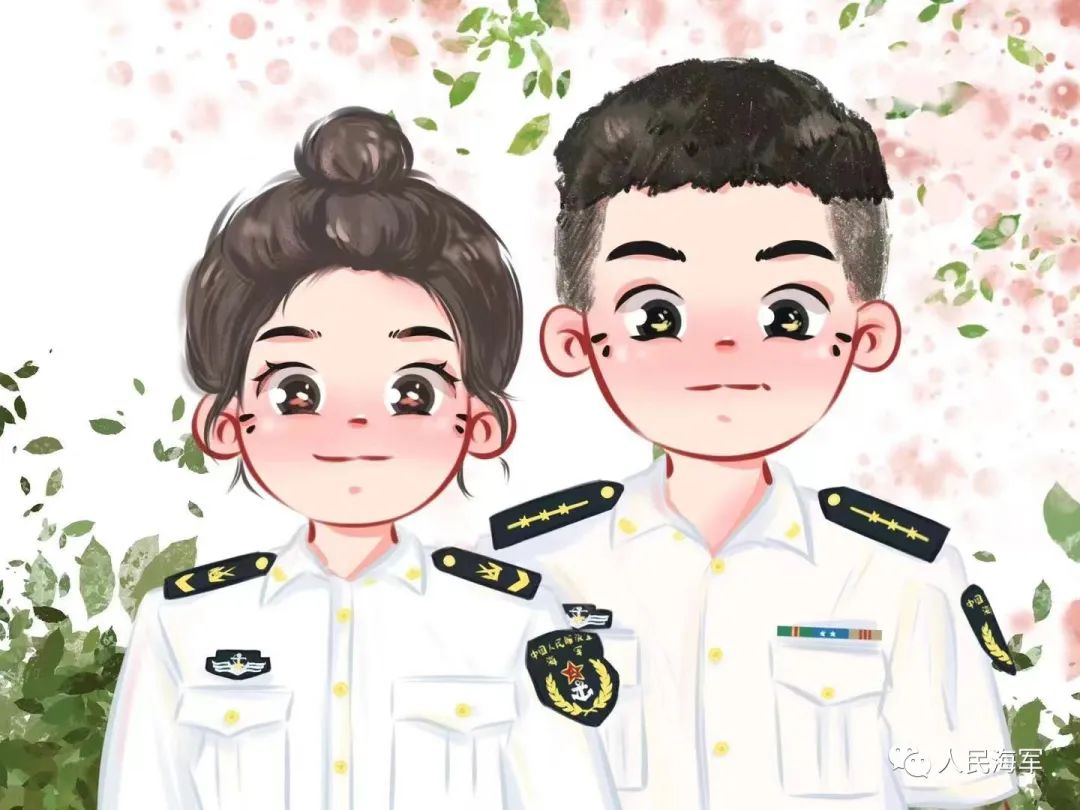 这组军恋漫画,太温馨了