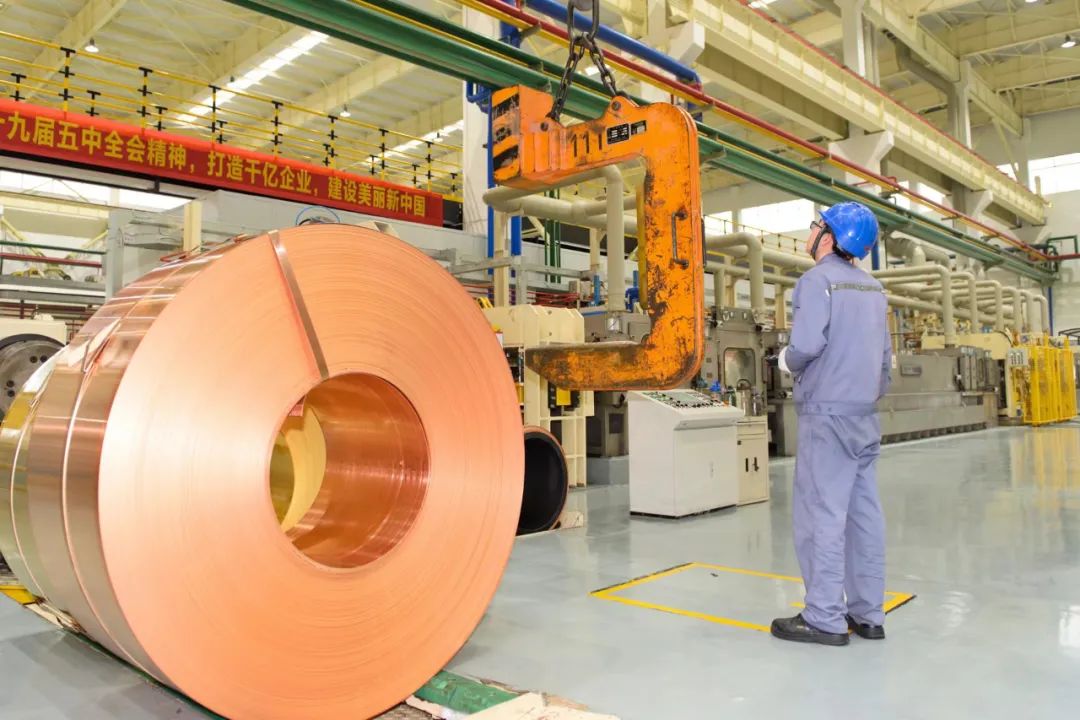 金田铜业生产车间