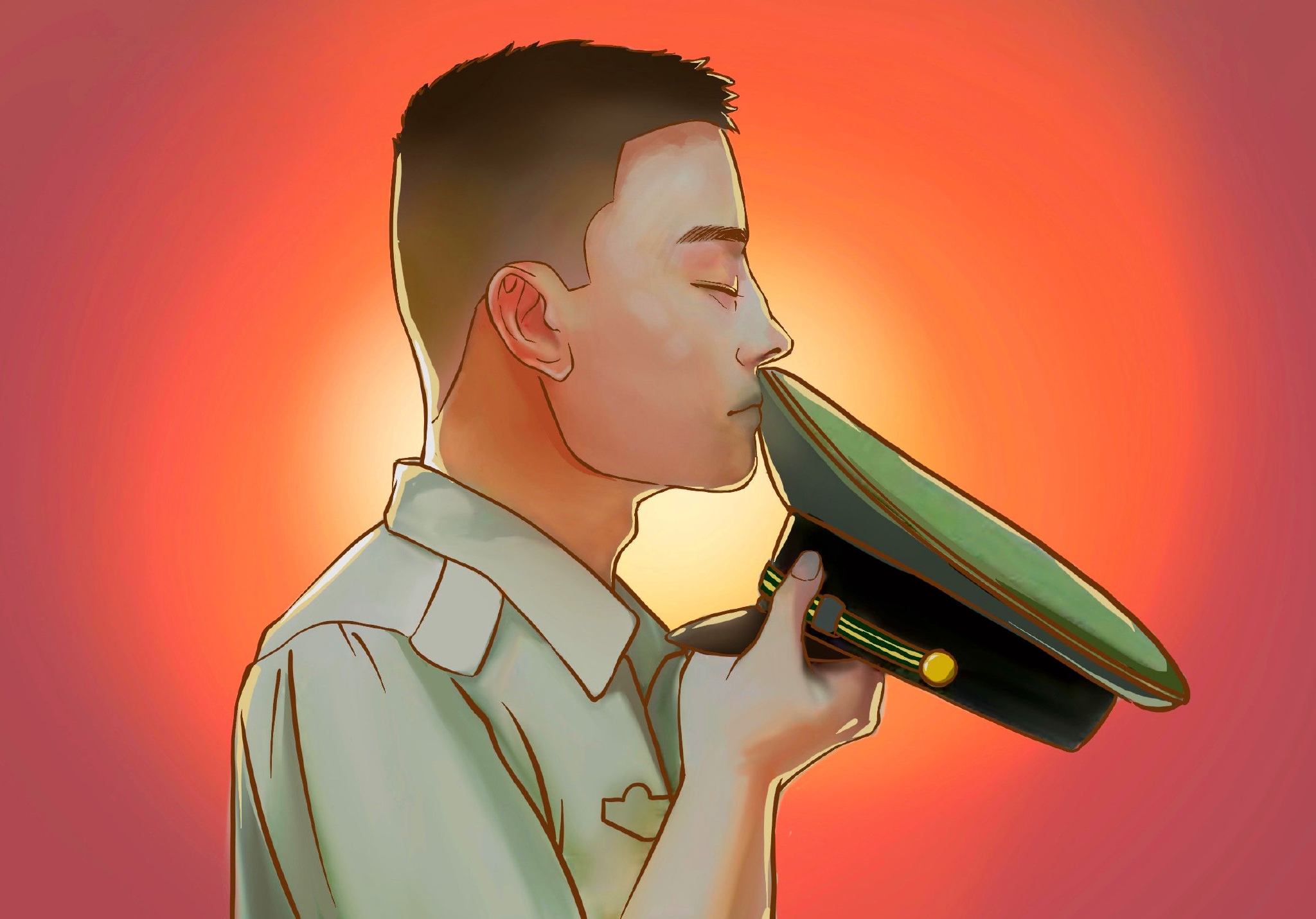一组漫画送给老兵!向军旅的美好时光,再敬一个军礼!_新浪财经_新浪网