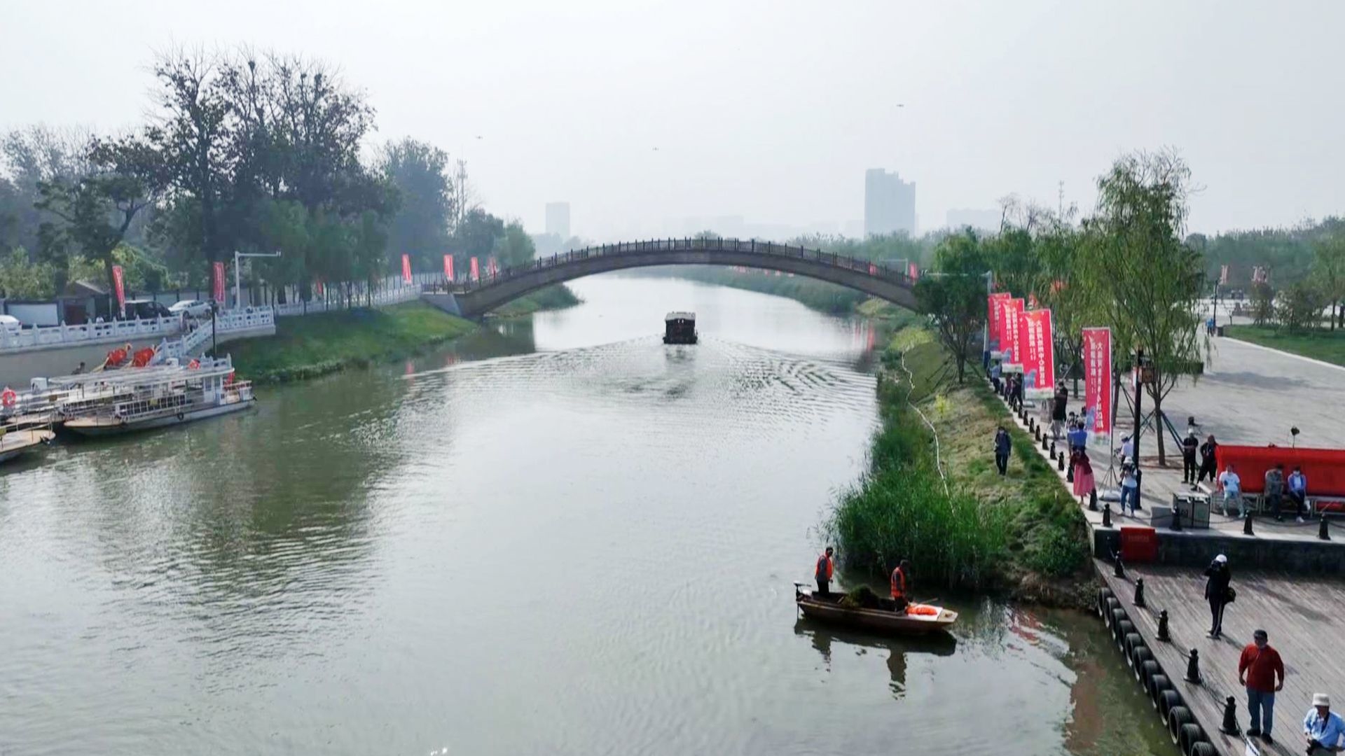 京杭大运河沧州中心城区段明天实现旅游通航!|沧州市_新浪财经_新浪网
