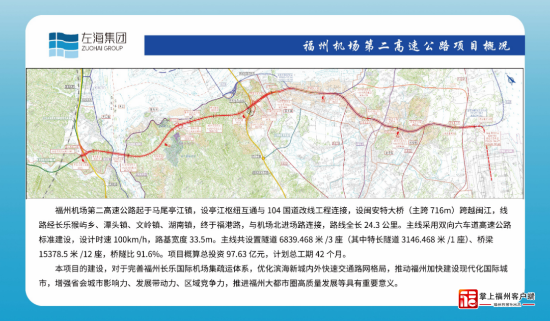 福州机场第二高速公路动建!