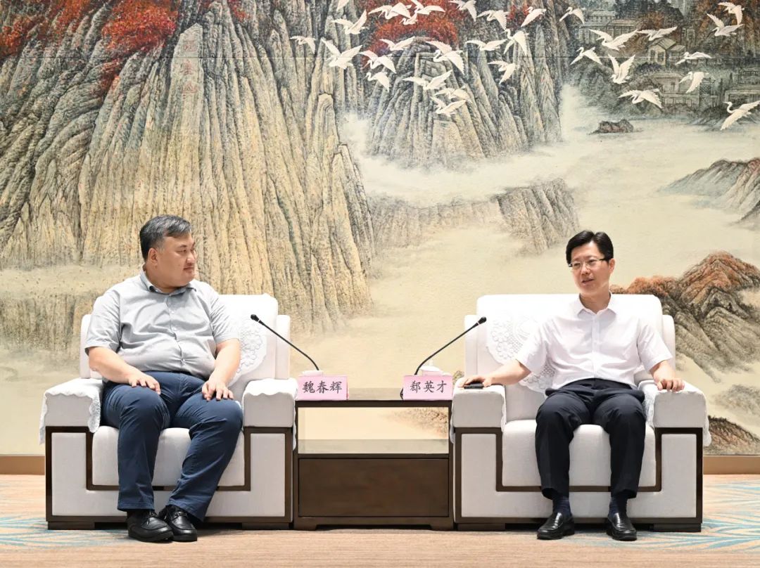 郄英才与中国移动湖北公司魏春辉一行座谈|郄英才_新浪财经_新浪网