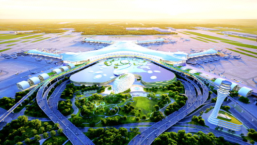 济南遥墙机场二期改扩建工程启动建设