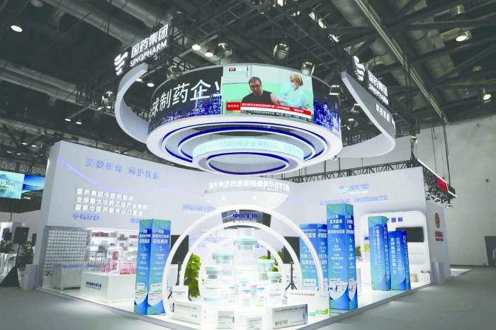 2022年服贸会共有65个国家和国际组织参会，超过1400家企业线下参展 图片均为记者 史丽 摄
